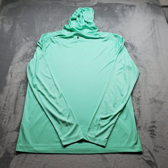 Sport-Tek UPF50 Hooded T-shirt Dink Responsibly Paddle Ball Graphic Men Sz L - Picture 1 of 9